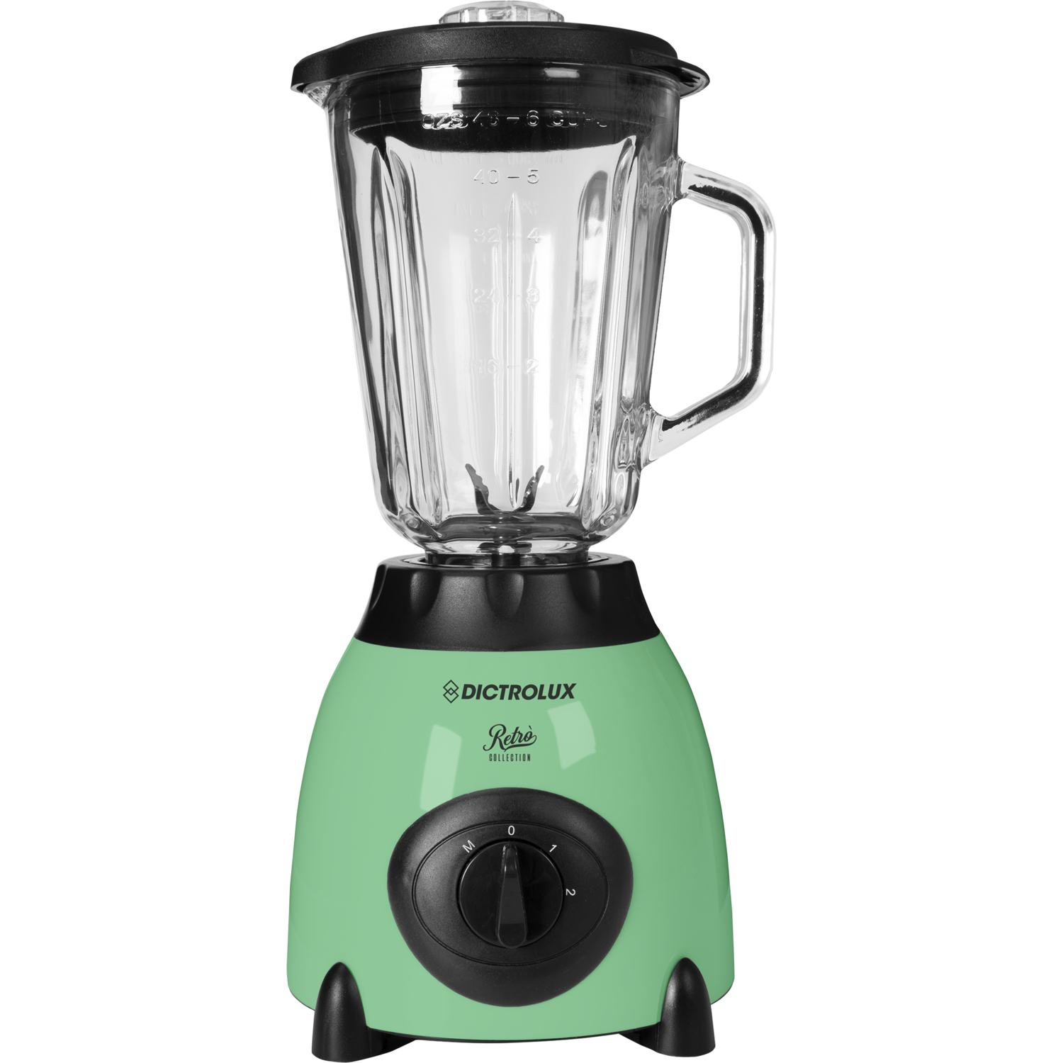 DICTROLUX - Frullatore elettrico Retrò Collection 400 Watt